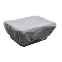 Pokrowiec na kosz tylny do roweru FSBSC-114-1 srebrny