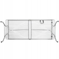 Stół biały tworzywo sztuczne stół cateringowy bankietowy składany w walizce