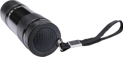 latarka aluminiowa, 9led, czarna - yt-08570 na Arena.pl