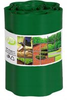 2X OBRZEŻE Ogrodowe TRAWNIKOWE 20cm FALISTE Border PALISADA Zielone 18m (9m