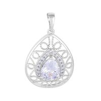 Zawieszka rodowana z cyrkoniami Xuping