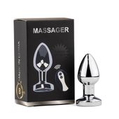 Metal Butt Plug S Vibrator Usb - Remote Control