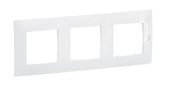 NOWE NILOE - RAMKA POTRÓJNA BIAŁA (WHITE) - Legrand NP113WH