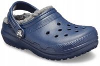 Ocieplane Klapki Chodaki Dziecięce Crocs Clog 33,5