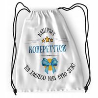 Plecak Dla Korepetytora Sportowy Szkolny Worek Z Nadrukiem Ze Zdjęciem