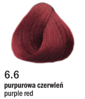 Allwaves Cream Color farba do włosów, koloryzacja trwała, 100 ml 6.6 purpurowa czerwień