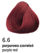 Allwaves Cream Color farba do włosów, koloryzacja trwała, 100 ml 6.6 purpurowa czerwień zdjęcie 1