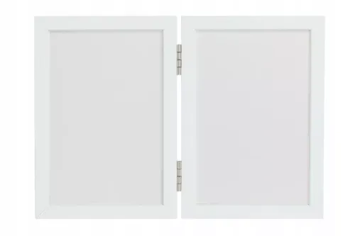 Zestaw Tiny Memories, podwójna ramka z glinką, biała na Arena.pl