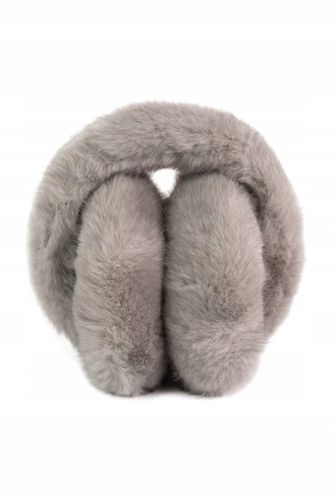 Futrzane nauszniki Keyla - dla dzieci, damskie, zimowe Szary na Arena.pl