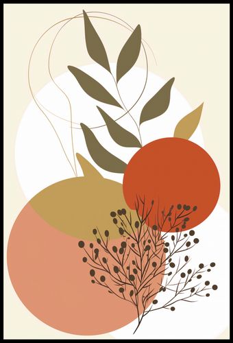 Plakat 61x90,5cm Impresja Jesieni na Arena.pl