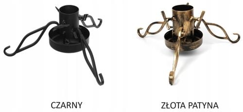 STOJAK POD CHOINKĘ CHOINKOWY CHOINKA LOFT DUŻY METALOWY MISA NA WODĘ ZŁOTY na Arena.pl