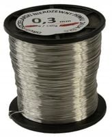 Drut pszczelarski do ramek 0,3 mm 250 g NIERDZEWNY Kwasoodporny