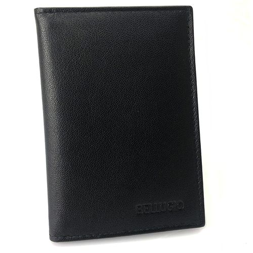 Skórzane etui z systemem RFID - czarne na Arena.pl
