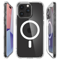 spigen ultra hybrid mag magsafe iphone 15 pro frost clear