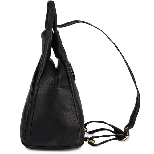 plecak damski skórzany czarny na Arena.pl