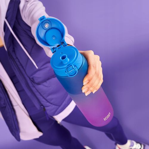 Butelka Bidon na wodę z miarką motywującą do picia wody BPAfree ION8 1 l na Arena.pl