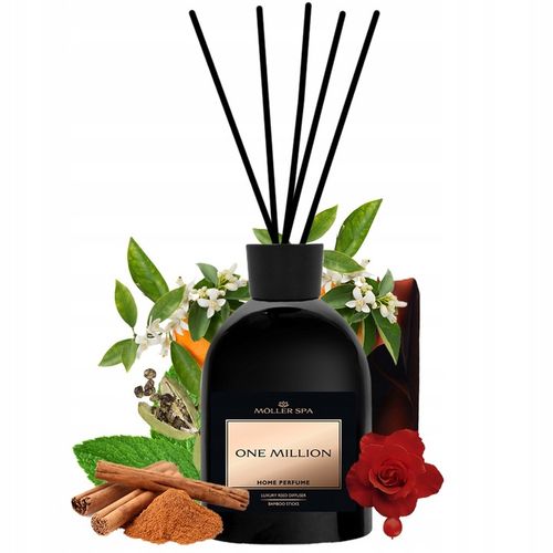 ZAPACH PERFUM ONE MILLION DO DOMU PATYCZKI ODŚWIEŻACZ 250ml DUŻA POJEMNOŚĆ na Arena.pl