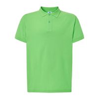 Męskie Polo z dowolnym nadrukiem DTF - kolor limonkowy L