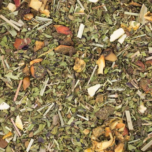 Herbata owocowa Cooler - JABŁKO MIĘTA 100g zdjęcie 3