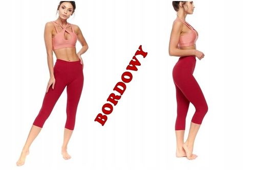 LEGGINSY GETRY 3/4 BAWEŁNIANE MIX KOLORÓW 4XL na Arena.pl