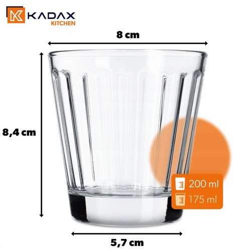 Szklanka Do Drinków 175ml Whisky Napojów Wody Soku na Arena.pl