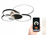 Lampa Smart Home sufitowa TOKIO VI LED Smart Home okrąg ring 80cm Tuya