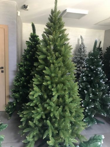 Gęsta Choinka sztuczna Świerk Kaukaski 180 cm realistyczna PVC + stojak na Arena.pl