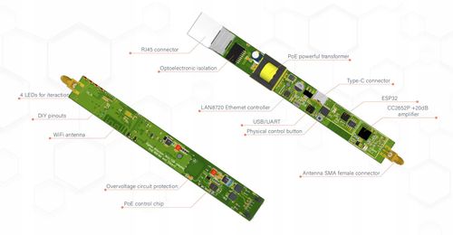 Koordynator SLZB-06p10 Bramka Zigbee CC2674P10 Ethernet PoE USB LAN WiFi HA na Arena.pl