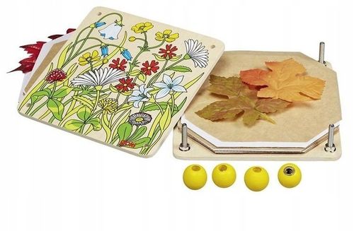 Prasa z drewna do suszenia liści i kwiatów Goki 3+ na Arena.pl