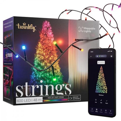 Twinkly inteligentne lampki łańcuch 600 LED RGB na Arena.pl