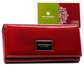 portfel damski skórzany ptn ph22-1-saf-1925 red