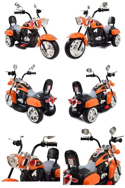 MOTOR NA AKUMULATOR DLA DZIECI CHOPPER OPARCIE WARK SILNIKA TR1501 zdjęcie 2