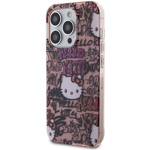 Etui Hello Kitty do iPhone 14 Pro, Różowy na Arena.pl