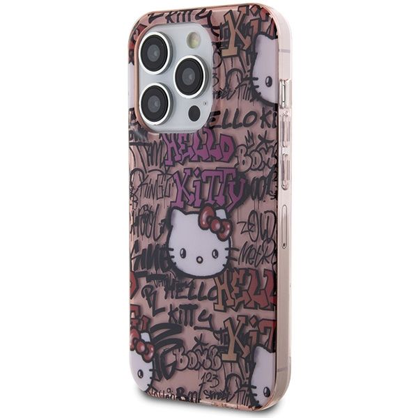 Etui Hello Kitty do iPhone 14 Pro, Różowy zdjęcie 2