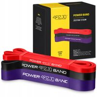 ZESTAW 3 GUM OPOROWYCH DO ĆWICZEŃ PODCIĄGANIA TAŚMY TRENINGOWE POWER BAND