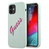 Guess GUHCP12SLSVSBF iPhone 12 mini 5,4" niebieski fuksja/blue fuschia