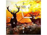 30X30CM ZEGAR RYKOWISKO OBRAZ DREWNO