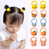 Gumki Do Włosów Zestaw TSG-403 Dla Dziecka Dziewczynki Ozdoby Kolorowe