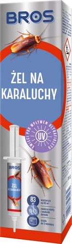 BROS Żel na karaluchy, zwalcza różne gatunki karaluchów 20 g na Arena.pl
