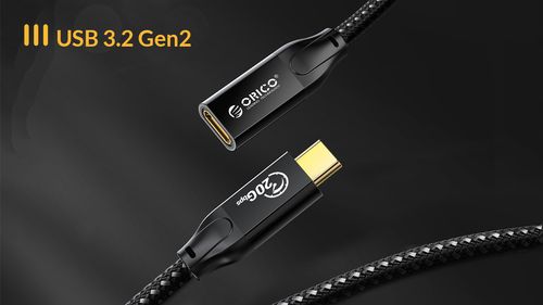 Orico Przedłużacz USB-C 3.2 20Gbps, 4K, 100W, 1m na Arena.pl