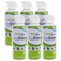 6x sprężone powietrze spray 400ml rurka kapilarna dmuchawa do kurzu
