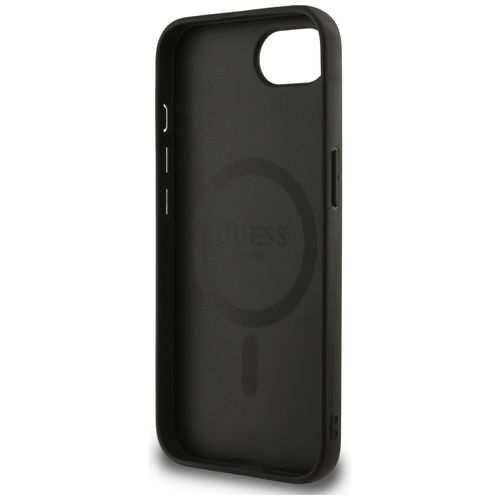 etui guess peony script logo magsafe do  iphone 16e czarny na Arena.pl