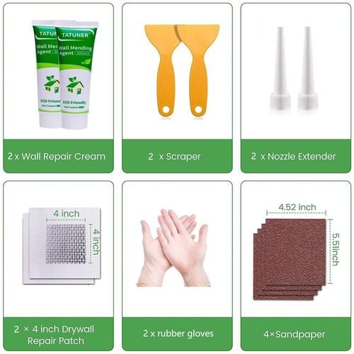 Środek Do Naprawy Ścian Pasta Tatuner 2 Szt na Arena.pl