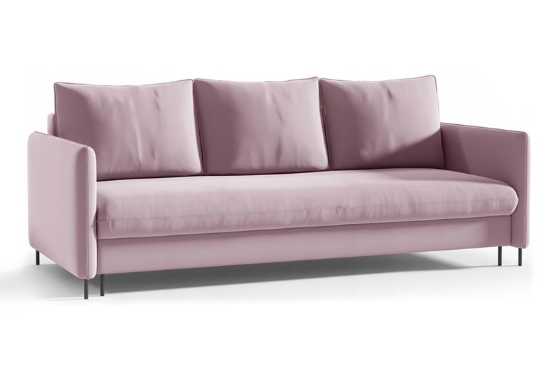 Sofa BELIS - różowy / R62 bez automatu DL zdjęcie 1