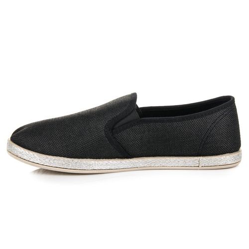 Czarne espadryle slip on r.36 na Arena.pl