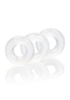 3 stacker rings transparent