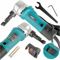 NOŻYCE ELEKTRYCZNE DO CIĘCIA BLACHY FALISTEJ SKOKOWE TRAPEZ