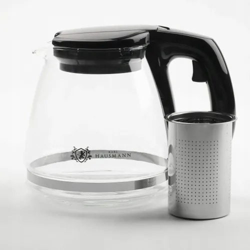 DZBANEK SZKLANY Z STALOWYM ZAPARZACZEM ZAPARZACZ DO HERBATY ZIÓŁ 1500 ML na Arena.pl