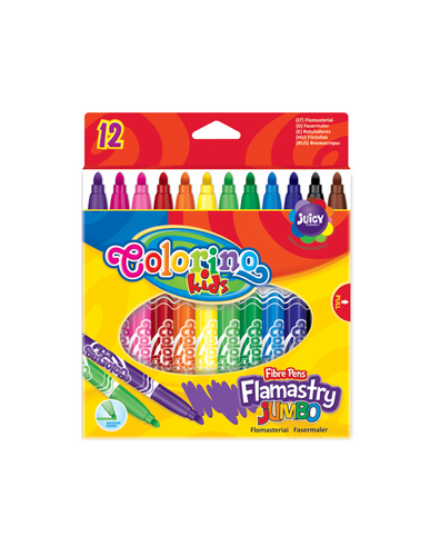 FLAMASTRY 12K JUMBO COLORINO na Arena.pl