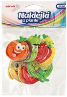 NAKLEJKI Z PIANKI PVC47 OWOCOWE BUŹKI BREWIS